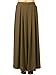 Persun Women's Loose Pleated Chiffon Wide Leg Elastic Waist Palazzo Pants