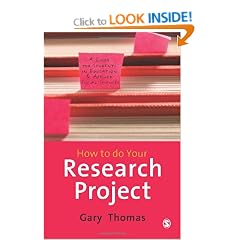 How to do Your Research Project: A Guide for Students in Education and Applied Social Sciences