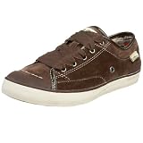 Simple Women's Satire  Sneaker,Chocolate,9 M US