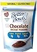 Better Bowls Chocolate NATURAL Instant Pudding, Heart Healthy, Gluten-free, Good source of fiber, protein & calcium, (4.1 oz Pouches) Pack of 7