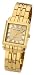 Pierre Cardin Ladies gold coloured bracelet watch with gold coloured dial and date