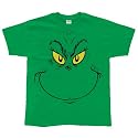 Dr Seuss - Grinch Face Youth T-Shirt