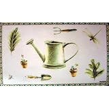 Gardening Tools Novelty Rectangular Doormat
