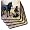 Schipperkes - Set Of 8 Coasters - Soft