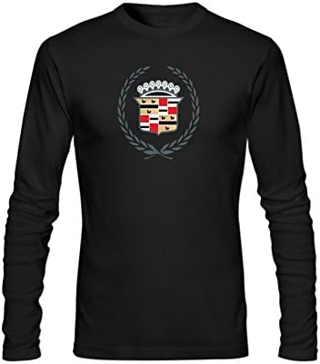 General Motors Cadillac Mens Long Sleeve T-shirt by Yjia L Black