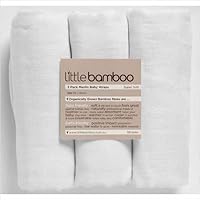 Little Bamboo Swaddling Muslin Wrap, 3 Pack