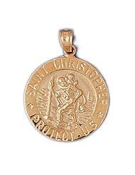 CleverEves 14k Gold Pendant Religious 5 - Gram(s)