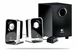 Logitech LS21 2.1 Stereo Speaker (Black), Retail