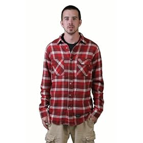 KR3W Grants Flannel Shirt - Long-Sleeve - Mens