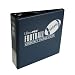 Ultra Pro 3-Ring (D-Ring Binder) Blue Football Card Album