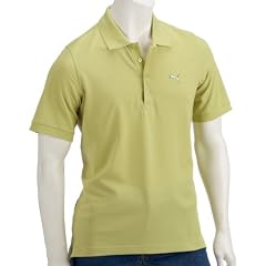 Puma Herren Golf Plain Pique Polo, linden green