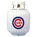 MLB Chicago Cubs Outdoor White Propane Grill Tank Cover