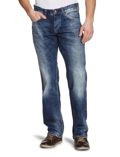 Cross Jeans Herren Jeans Comfort Fit E 160-300/ Antonio, Gr. 31/32, Blau (whitecap dark bl Preisvergleich