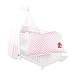 Pinolino 60969-7 - Set f�r Kinderbett, 4-tlg., 'Gl�ckspilz' rosa