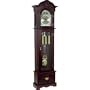 62B Edward Meyer Grandfather Clock with Beveled Glass