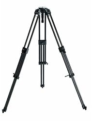 Manfrotto 350MVB 100mm Bowl 1-Stage Aluminum Video Tripod (Black)