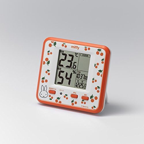 Temperature and Humidity Meter (Celsius display) Miffy Orange