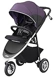 Aprica (アップリカ) 3輪ハイシートベビーカー Smooove(スムーヴ) ストライドパープルPR 【エアタイヤ搭載 + ブレスエアー搭載カンタン取り外しシート】 92724 ※3年保証登録可