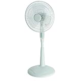 Sunpentown SF-1465 Whisper-Quiet 3-Speed Oscillating 14 inch Standing Fan