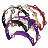Rhythm Tech Solo Tambourine, Black