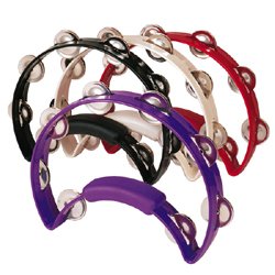 Rhythm Tech Solo Tambourine, Black