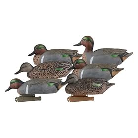 Click here to buy GHG Pro Grade Life Size Green Winged Teal Duck Decoys.