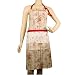 Amboise French floral homespun vintage design apron