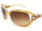New Roberto Cavalli Tespi 380S 380-S Dirty Yellow K63 Sunglasses 59-17-120