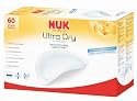 Nuk 10252076 - Ultra Dry Slimline Stilleinlagen 60er Pack