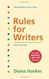 Rules for Writers with 2009 MLA and 2010 APA Updates
