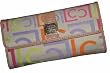 Women's Liz Claiborne Checkbook Wallet White Multi Heritage Flats Boxed