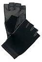 BLACK FINGERLESS NEOPRENE GLOVES SMALL