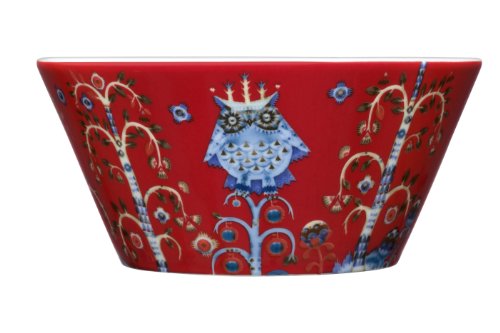 IittalaTaika Bowl, 0.6L, red