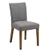 (01064568) Alma Grey Fabric Dining Chair in Household & Kitchen