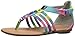 Kenneth Cole Reaction Bright Day Jeweled with Zipper Sandal (Little Kid/Big Kid)