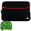 Black-Red 12 inch Notebook Sleeves for Lenovo U150 Thinkpad X100E NEO X2 L335 Lenovo MV-40 + Bestpricecenter Mouse Pad