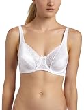 Playtex Women's Secrets Signature Floral Underwire Bra, White, 36D