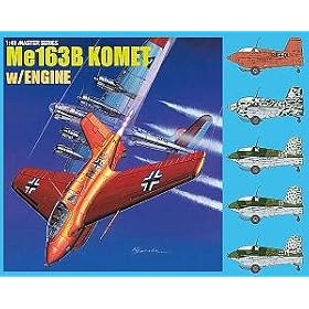 DML1/48 Me163B Komet W/HWK509