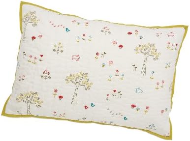 Auggie Quilted Decorative Pillow Cover, Rabbit Patch