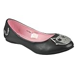 Search : T.U.K. Flats METAL KITTY FACE & TAIL 8042 black