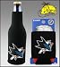 SET OF 2 SAN JOSE SHARKS CAN & BOTTLE KOOZIE COOLER