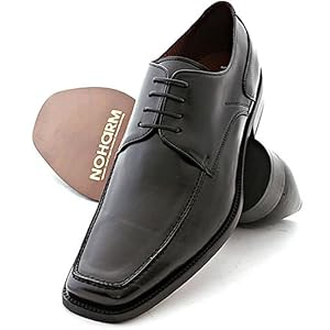 NOHARM Black Lace-up Vegan Shoes