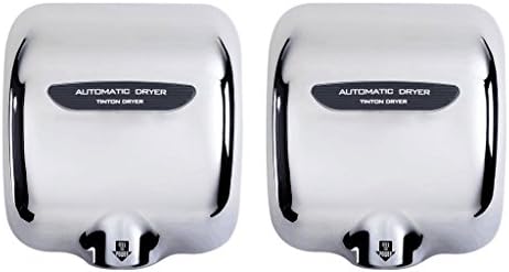 OLizee™ Heavy Duty Commercial Stainless Steel Automatic Hand Dryer 2 Pack Free US Shipping (2, Mirror)