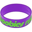 Purple Green Boobies Rule Awareness for Breast Cancer Bracelet