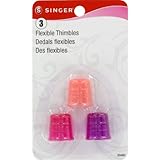 Singer 00480 Sew Cute Flexible Thimble, 3-Pack