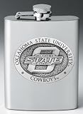 Oklahoma State Cowboys 8 oz Stainless Steel Flask - NCAA College Athletics