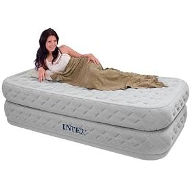 Intex Supreme Air-Flow Twin Airbed Kit by
