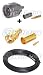 Low Loss 200 Pre-assembled N male to RP (reverse polarity) SMA male 15 ft. Cable for D-Link