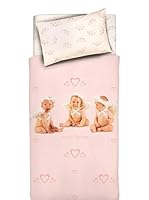 Anne Geddes Coordinato Copripiumino Lettino Peony Angel (Rosa)