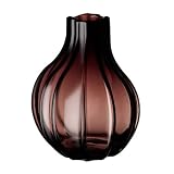Villeroy &amp; Boch Crystal Signature Colours Vase #2 Burgundy 8.5"